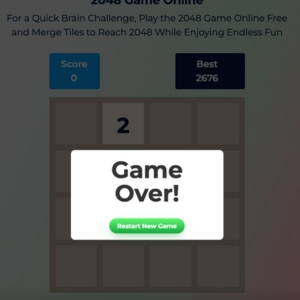 Cubes 2048