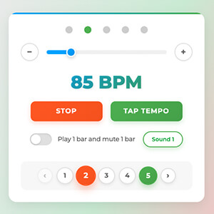 The Metronome Running