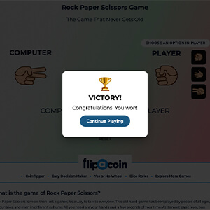 rock paper scissors online